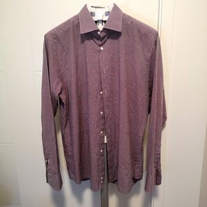 Canali Double Gingham Dress shirt